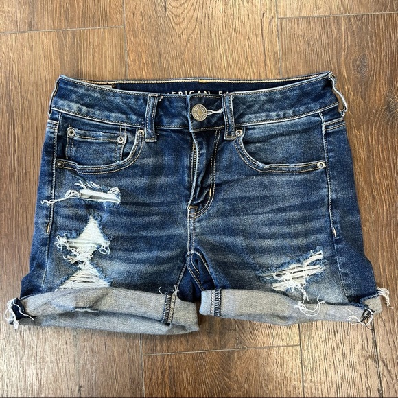 American Eagle midi shorts SZ 2 - Picture 1 of 4